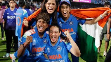 India News | President Droupadi Murmu Congratulates Team India for Lifting 2025 Women's WC Trophy