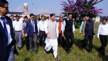 India News | Uttarakhand CM Dhami Reviews Preparations for Silver Jubilee Event Ahead of PM Modi's Visit