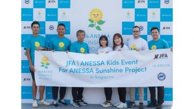 Business News | Shining a Light on Kids' Well-Being: ANESSA Sunshine Project Expands to Singapore with JFA | ANESSA Kids Event