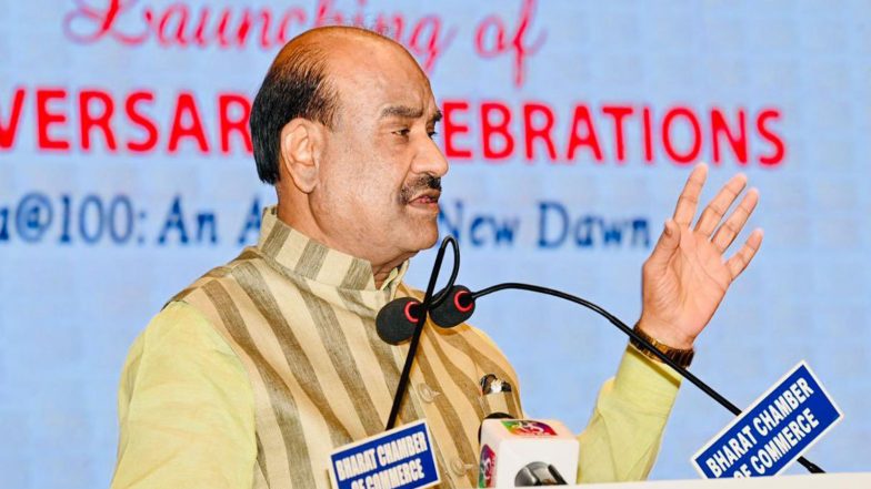 India News | World Drawn to Invest in India Owing to Its Strong Democratic Foundations: Lok Sabha Speaker