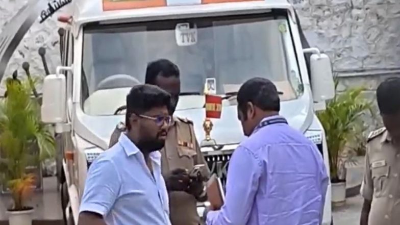 India News | CBI Conducts Inquiry at TVK Headquarters in Connection with Karur Stampede Incident
