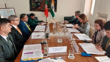 World News | India, Portugal Hold 5th Round of Foreign Office Consultations in Lisbon, Discuss Regional and Global Issues