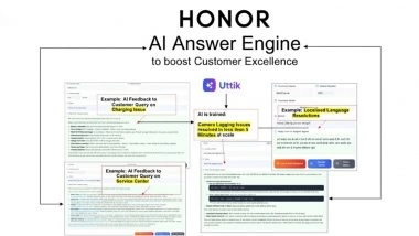 Business News | HONOR India Sets New Industry Standard with First-Ever Uttik AI Answer Engine