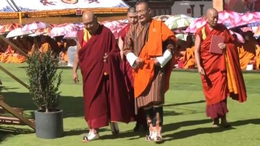 World News | Global Peace Prayer Festival 2025 Begins in Thimphu with PM Tshering Tobgay in Attendance
