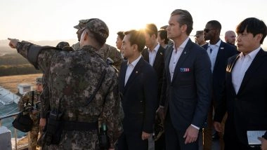 World News | North Fired Rockets During Hegseth Visit, Says S Korea; US Defence Secy Vows to Fulfil Trump's Nuke Submarine Pledge to Seoul
