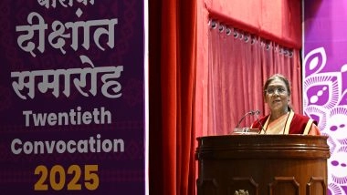 India News | Uttarakhand: President Murmu Graces Convocation Ceremony of Kumaun University