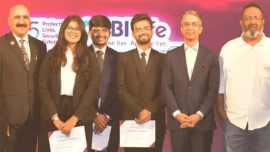 Business News | Pritish Wadhwa, Stuti Rajesh Shah, and Eshan Sharma from SPJIMR, Mumbai, Bagged the 'SBI Life's IdeationX 2.0 National Champion' Title