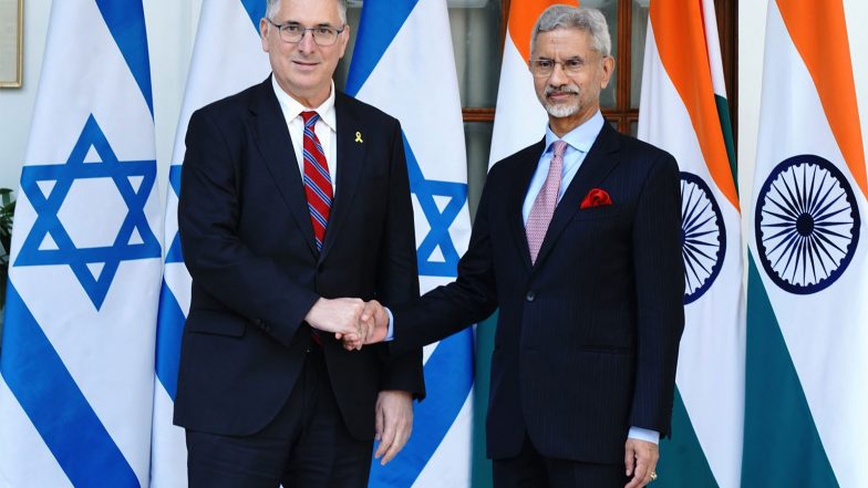 World News | India-Israel Discuss Cooperation on Trade, Agriculture, Tech During Visit of Foreign Minister Sa'ar