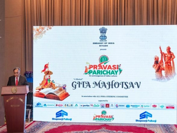 World News | India's Cultural Spirit Shines in Riyadh as Embassy Hosts 'Gita Mahotsav - A Musical'