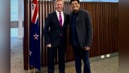 Business News | Piyush Goyal Welcomed by New Zealand Trade Minister During Visit for FTA Talks