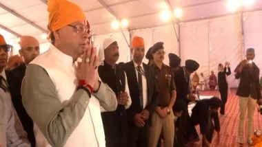 India News | Uttarakhand CM Dhami Visits Gurdwara Shri Guru Singh Sabha in Dehradun on Guru Nanak Jayanti