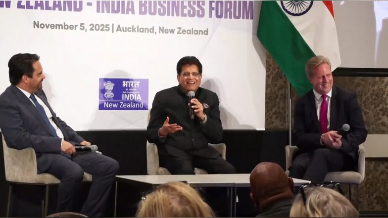 Business News | India and New Zealand Seek 'Win-Win' Trade Ties with Long-term Vision