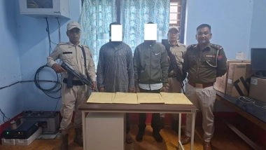 India News | Manipur Police Recovers Arms and Ammunition from Drug Peddlers; Two Arrested
