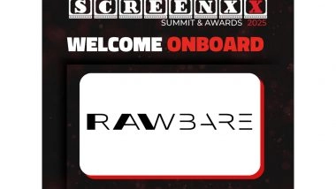 Business News | Rawbare Joins SCREENXX Summit & Awards 2025 as Official Gifting Partner