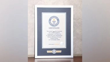 Business News | On Its 50th Anniversary, Sintex Sets a 'Guinness World Record' to Champion Responsible Water Use Across India