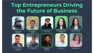 Business News | Top Entrepreneurs Driving the Future of Business