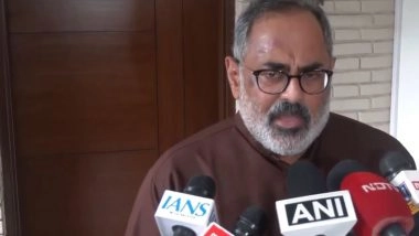 India News | BJP Will Urge Governor Not to Sign Ordinance Extending Tenure of Travancore Devaswom Board: Rajeev Chandrasekhar