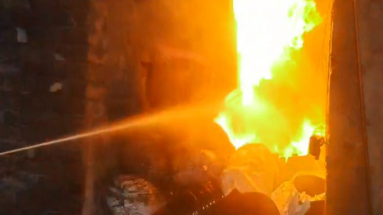 India News | MP: Fire Breaks out at Colour Paint Factory in Indore's Sinhasa Village