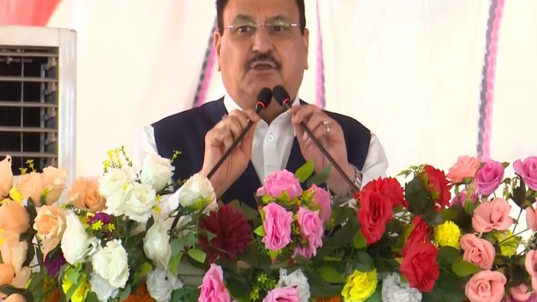India News | Nadda Slams Mahagathbandhan, Says Bihar Election is to Ensure Faster Development of State