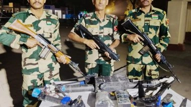 India News | Punjab: BSF Recovers Assembled Quad-copter and Heroin in Separate Operations