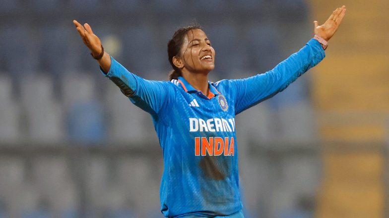Sports News | CM Dhami Congratulates Women's Cricket World Cup Star Sneha Rana; Announces ₹50 Lakh Incentive