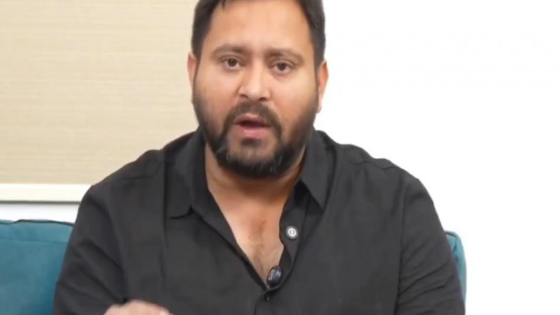 India News | Tejashwi Yadav Reiterates Mahagathbandhan's Poll Promises, Asks People to Vote for Change