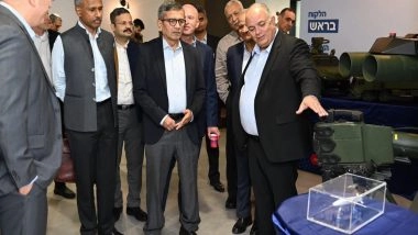 World News | Defence Secy Explores Production Avenues in Israel's Defence Companies