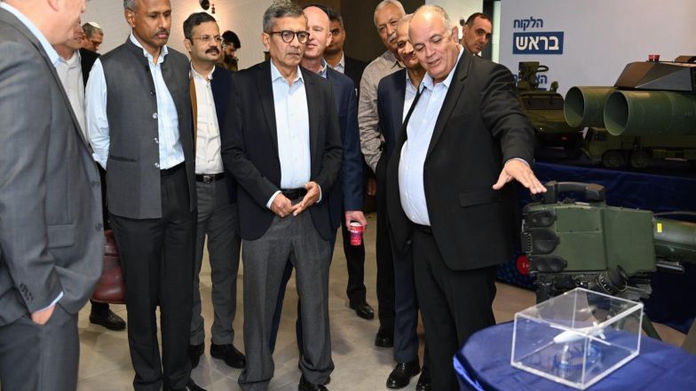 World News | Defence Secy Explores Production Avenues in Israel's Defence Companies