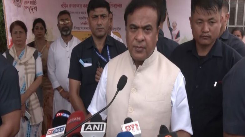 India News | Finance Minister Nirmala Sitharaman to Visit Assam from November 7 to 8, Defence Minister Rajnath Singh to Visit on November 9: CM Sarma