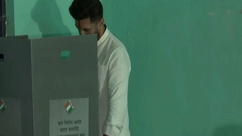 India News | Bihar Polls: LJP (RV) Chief Chirag Paswan Casts His Vote in Khagaria