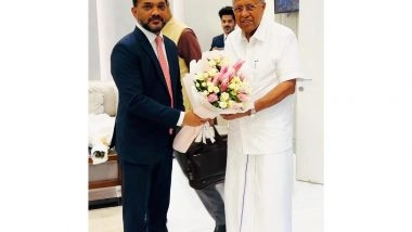 World News | Kerala CM Arrives in Kuwait for 2-day Visit