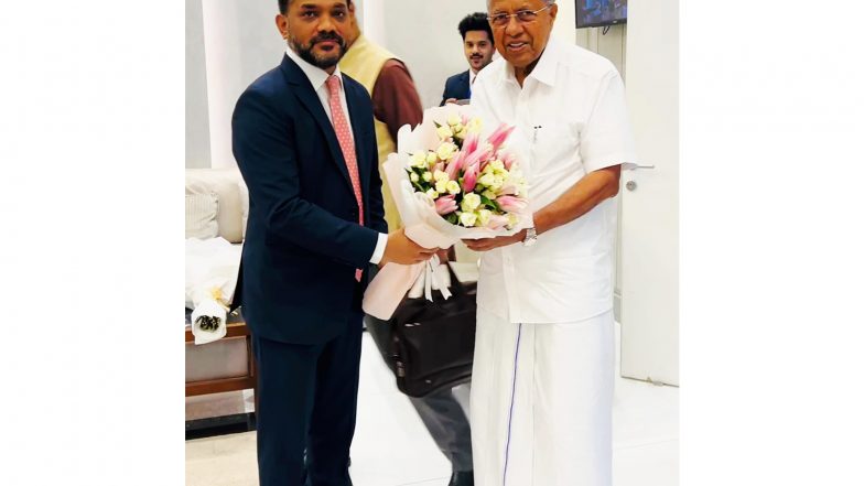 World News | Kerala CM Arrives in Kuwait for 2-day Visit