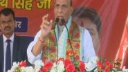 India News | Rajnath Singh Hails Nitish Kumar's Clean Governance, Says RJD's Rule Filled Bihar with Fear and Crime