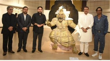 Business News | Mr. Praful Patel Inaugurates Artist Nandan Purkayastha's Show at Jehangir Art Gallery