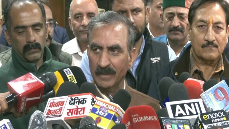 India News | Himachal CM Sukhu Outlines Renewable Energy, Disaster Relief, and Assembly Session Plans