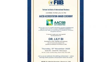 Business News | Fortune Institute of International Business Earns Prestigious AACSB International Accreditation