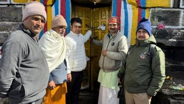 India News | Tritiya Kedar Shri Tungnath Temple Closes for Winter