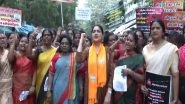 India News | Tamil Nadu: BJP Protests Against DMK Govt over Alleged Sexual Assault on College Student in Coimbatore