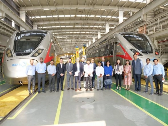 Business News | Spanish Business Delegation Visits Namo Bharat Corridor