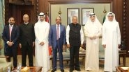 World News | Kerala CM Vijayan Meets Kuwait Deputy PM, Discusses Investment, Community Ties