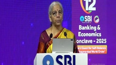 Business News | Atmanirbhar Bharat is About 'resilient Interdependence' Not Isolationism: FM Sitharaman