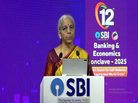 Business News | Atmanirbhar Bharat is About 'resilient Interdependence' Not Isolationism: FM Sitharaman