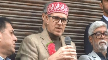India News | J-K: CM Omar Abdullah Campaigns for NC Candidate Aga Mahmood Mosavi Ahead of Bypolls
