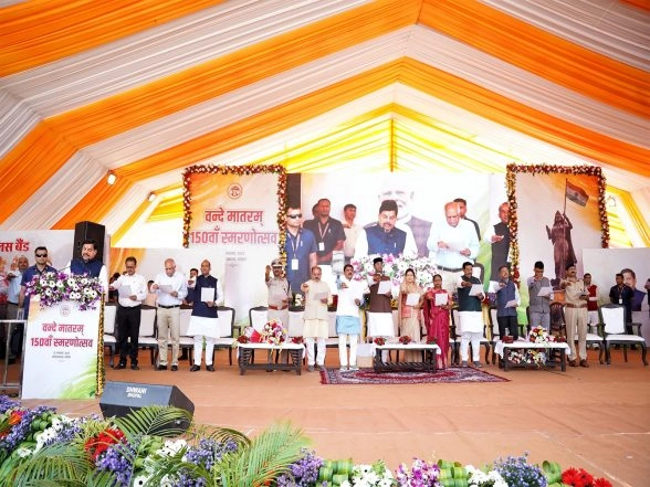India News | MP CM Mohan Yadav Inaugurates 'Vande Mataram 150th Commemoration' Program in Bhopal