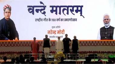 India News | PM Modi Inaugurates Year-long Commemoration of 150 Years of 'Vande Mataram'