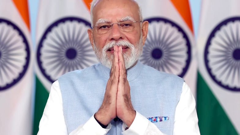 India News | PM Modi to Visit His Parliamentary Constituency Varanasi Today