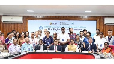 World News | India Reinforces Cooperation in Bay of Bengal Through BIMSTEC-India Marine Research Network