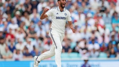 Sports News | Ind A Vs SA A, 2nd Unofficial Test: Fine Performances from Akash Deep, Krishna Put Hosts in Driver's Seat