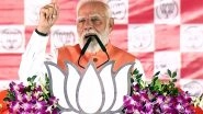 India News | PM Modi to Address Public Meetings in Sitamarhi and Bettiah Ahead of Bihar Polls' Final Phase