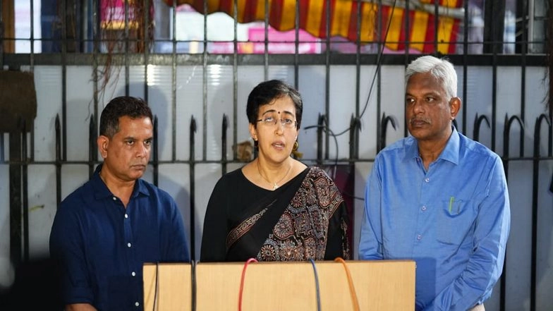 India News | AAP Delegation Led by Atishi Meets ECI, Questions Simultaneous SIR and Zila Parishad Polls in Goa